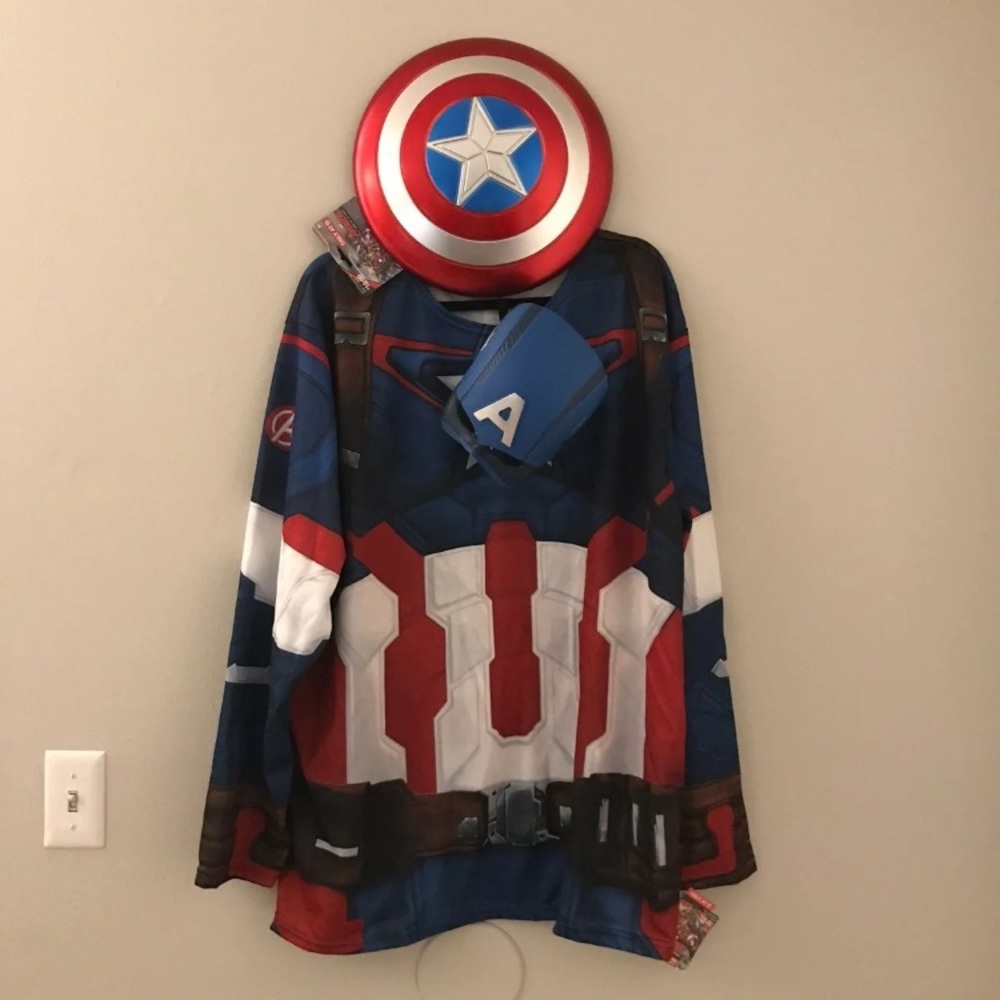 Marvel Captain America Men’s Costume
